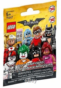 LEGO 71017 Batman Movie Series CASE 60 MINIFIGURES PACKS PACK SEALED BROWN BOX