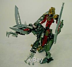LEGO Bionicle Warriors (8811) Toa Lhikan and Kikanalo 100% Complete