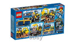 LEGO City Streets Clear Street Sweeper & Excavator New Sealed Retired Set