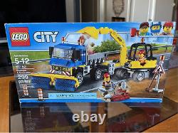 LEGO City Streets Clear Street Sweeper & Excavator New Sealed Retired Set