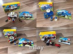 LEGO LEGOLAND Town COLLECTION of 36 BOXED SETS vintage RARE system 1985 1996