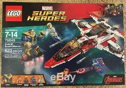 LEGO Marvel Super Heroes Avengers set #76049 Avenjet Space Mission NEW IN BOX