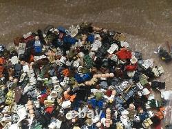 LEGO Massive Bundle Of Star Wars Minifigures Spares 100s Of Parts Job Lot 1.7KG