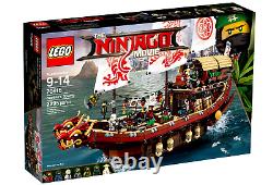 LEGO NINJAGO Movie Destiny's Bounty 70618 New Sealed Retired Set Christmas 2022