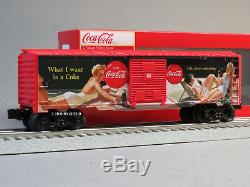 LIONEL COCA COLA VINTAGE PIN UP GIRLS BOXCAR O GAUGE train coke pop 6-84612 NEW