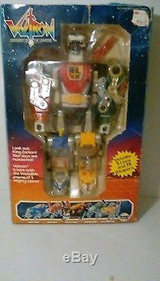 LOOK Complete Set of all 5 Voltron Lions 1984 Panosh Place Vintage With Box