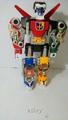 LOOK Complete Set of all 5 Voltron Lions 1984 Panosh Place Vintage With Box