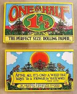 LOT of 21 Boxes! , VINTAGE RARE HEAD ADAM'S APPLE ROLLING PAPERS NOS