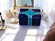 Lapis Lazuli Storage Jewelry Box Handmade Vintage Stone Utility Box Gift For Her