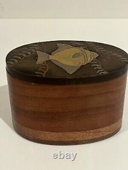 Lee Barnes & Naomi Peck Vintage Lidded Jewelry Box