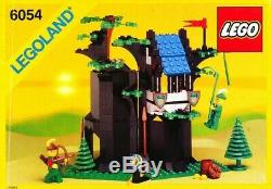 Lego 6054 Forest Man's Hideout Vintage set, 100% COMPLETE, Boxed, Instructions