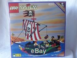 Lego 6250 Pirates Cross Bone Clipper Pirate Ship Vintage 1997 New In Sealed Box