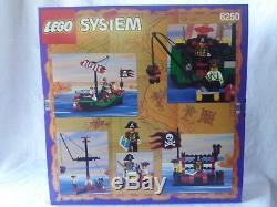 Lego 6250 Pirates Cross Bone Clipper Pirate Ship Vintage 1997 New In Sealed Box