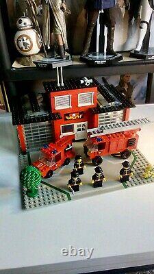 Lego 6382 Vintage Fire Station, 100% Complete, Original Instructions, No Box