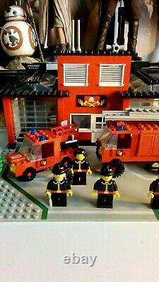 Lego 6382 Vintage Fire Station, 100% Complete, Original Instructions, No Box