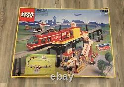 Lego 6399 Airport Shuttle Set (1990) With Box, Electric, Incomplete