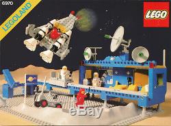 Lego 6970 Vintage Space Beta 1 Command Base, 100% Complete, Box, Instructions