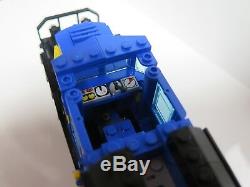 Lego CUSTOM Blue Locomotive with Power Function 60052 10219 7939 3677 10194