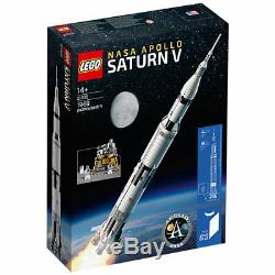 Lego Ideas 21309 NASA Apollo Saturn V 5 Space HUGE 1 Metre Tall Set With Extras