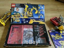 Lego Technic 8862 Backhoe Vintage 1989 Model With Box & Instructions + excuvator