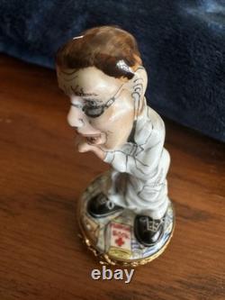 Limoges Doctor Trinket Box Sinclair 3/500 Vintage, Super Rare Character