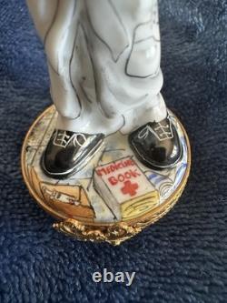 Limoges Doctor Trinket Box Sinclair 3/500 Vintage, Super Rare Character