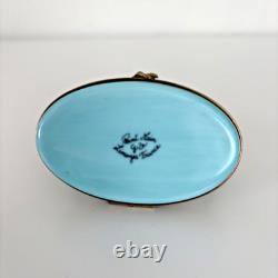 Limoges Trinket Box Venice Italy Venetian Gondola & Mask Gondolier Limited Vtg