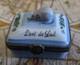 Limoges Vintage Porcelain Trinket Box Tooth Box Or Dent De Lait (milk Tooth)
