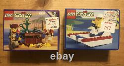 Lot Of 4 LEGO System Pirates 6237 6258 6261 Raft Raiders And 6513 Glade Runner