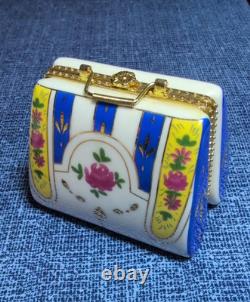 Lot Vintage Vanity Dresser Trinket Boxes Porcelain Hinged Hand Painted Soapstone