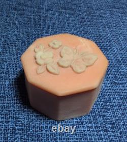 Lot Vintage Vanity Dresser Trinket Boxes Porcelain Hinged Hand Painted Soapstone