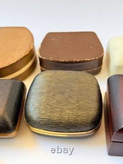 Lot of 14 Vintage Jewelry Watch Box Case Mix Leather Soviet Ukraine France