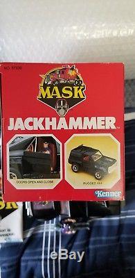 M. A. S. K. Jackhammer Cliff Dagger Kenner MASK 1985 Vintage Box Vehicle Figure PIX