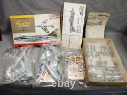 MARUSAN Plastic Model kit F. MK6 Hunter hawker with Box Vintage Rare item