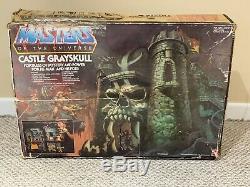 MOTU Masters of the Universe Castle Grayskull Vintage He-Man, Complete MIB, Box