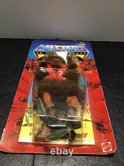 MOTU, Vintage, GRIZZLOR, CLEAR, Masters of the Universe, MOC, Sealed, figure, He-Man