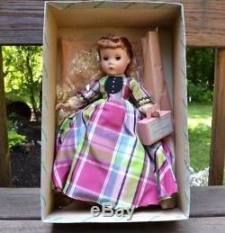 Madame Alexander Vintage-hard-plastic-little-women Jo Doll W Box & Curler-box