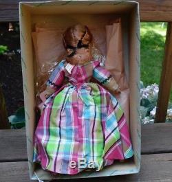 Madame Alexander Vintage-hard-plastic-little-women Jo Doll W Box & Curler-box