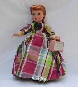 Madame Alexander Vintage-hard-plastic-little-women Jo Doll W Box & Curler-box