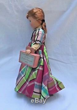 Madame Alexander Vintage-hard-plastic-little-women Jo Doll W Box & Curler-box