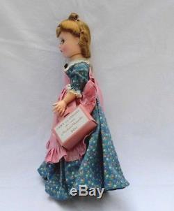 Madame Alexander Vintage-hard-plastic-little-women Meg Doll W Box & -curler-box