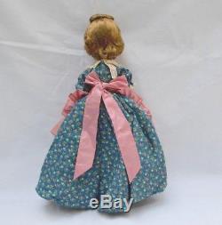 Madame Alexander Vintage-hard-plastic-little-women Meg Doll W Box & -curler-box