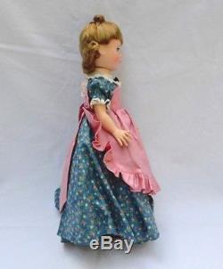 Madame Alexander Vintage-hard-plastic-little-women Meg Doll W Box & -curler-box