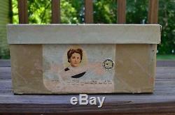 Madame Alexander Vintage-hard-plastic-little-women Meg Doll W Box & -curler-box