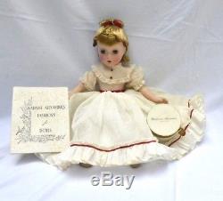 Madame Alexander-vintage-hard-plastic-little-women Amy Doll W Box & Curler-box