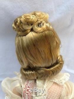 Madame Alexander-vintage-hard-plastic-little-women Amy Doll W Box & Curler-box