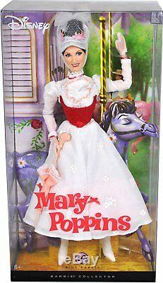 Mary Poppins Barbie Pink Label Collector Doll NEW IN BOX FREE US SHIPPING