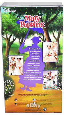 Mary Poppins Barbie Pink Label Collector Doll NEW IN BOX FREE US SHIPPING