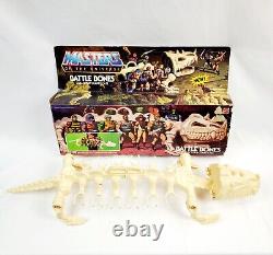 Masters Of The Universe Battle Bones Collector Case 1984 with Box Vintage MOTU