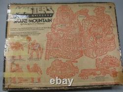 Masters of the Universe SNAKE MOUNTAIN Complete WORKS with Box 1983 Vintage MOTU